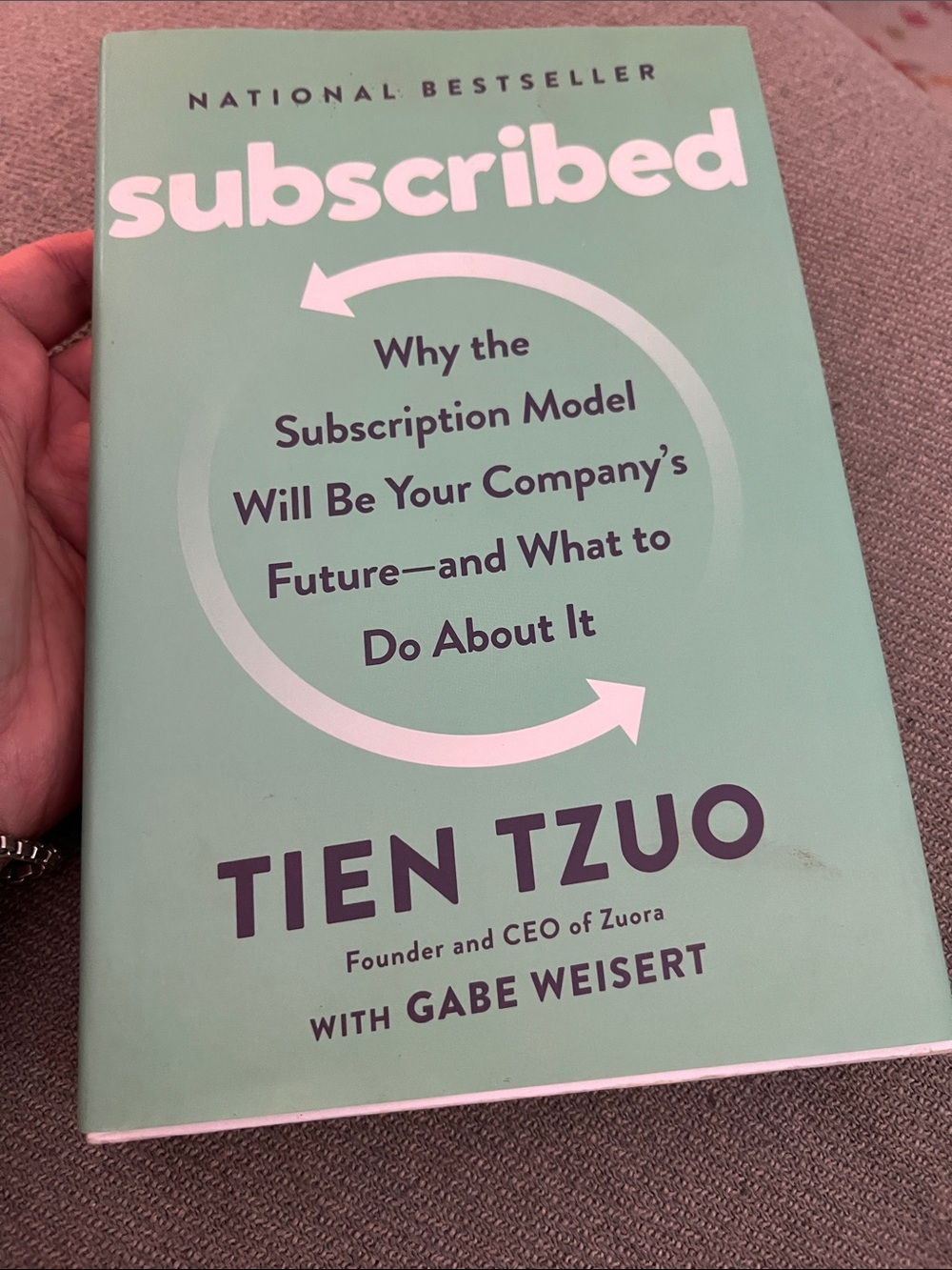 Subscribed Tien Tzuo 2018 Hardcover orig $35